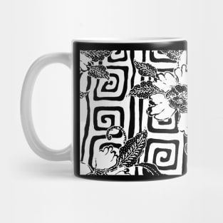 Bali pattern with Flower and Batik Design Mug